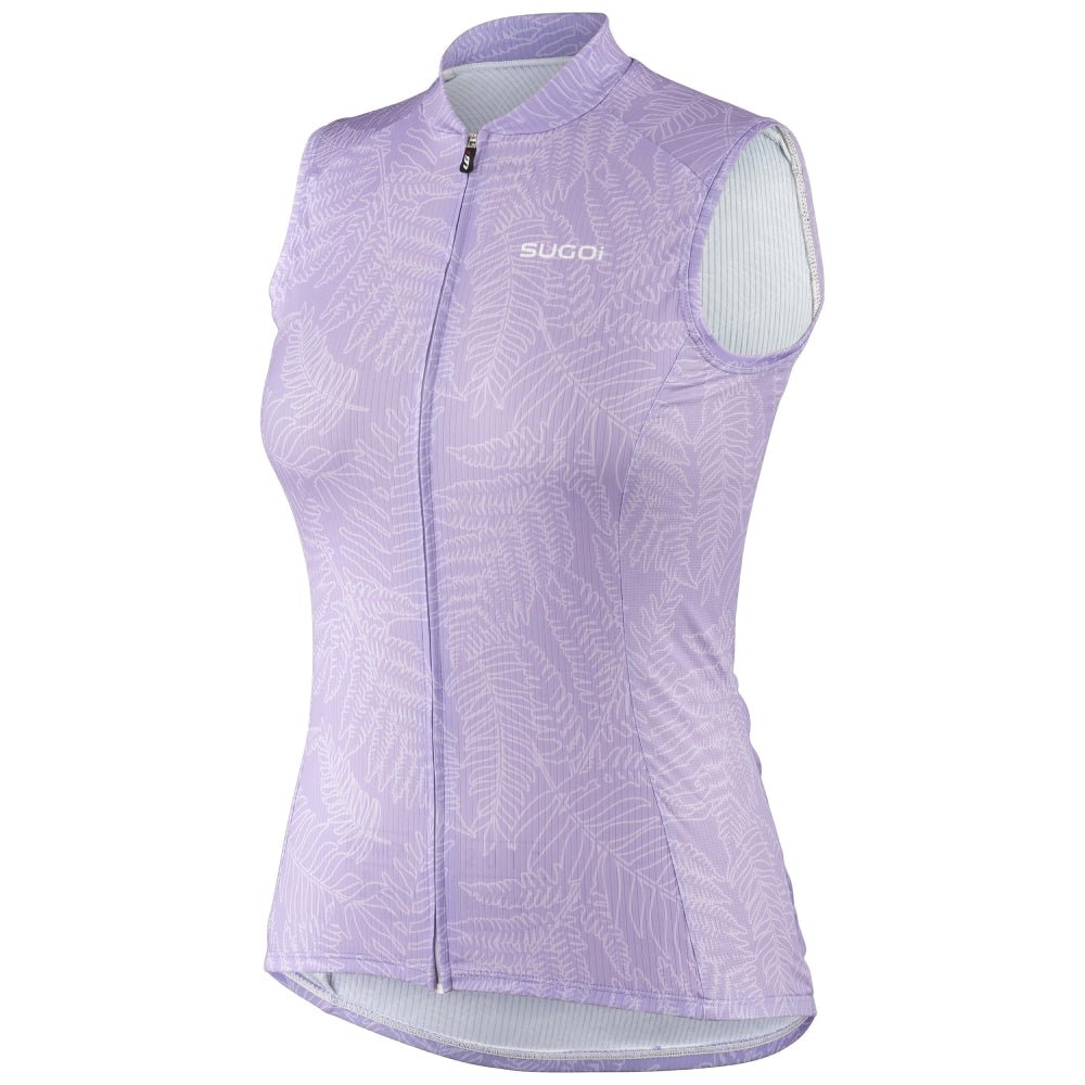 Sugoi Evolution Print Sleeveless Womens Jersey - Skiis & Biikes