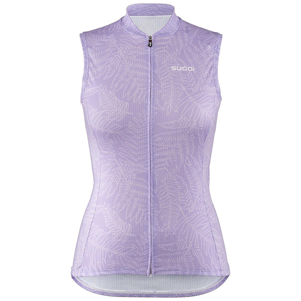 Sugoi Evolution Print Sleeveless Womens Jersey - Skiis & Biikes