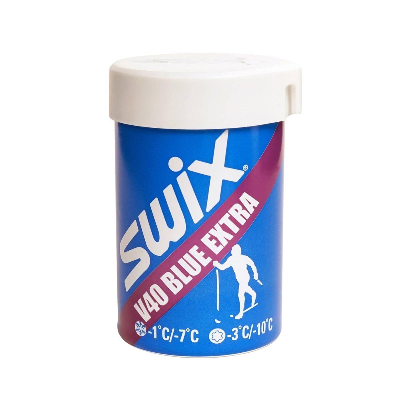 Swix V40 Blue Extra - 1degC to - 10degC Wax - Skiis & Biikes
