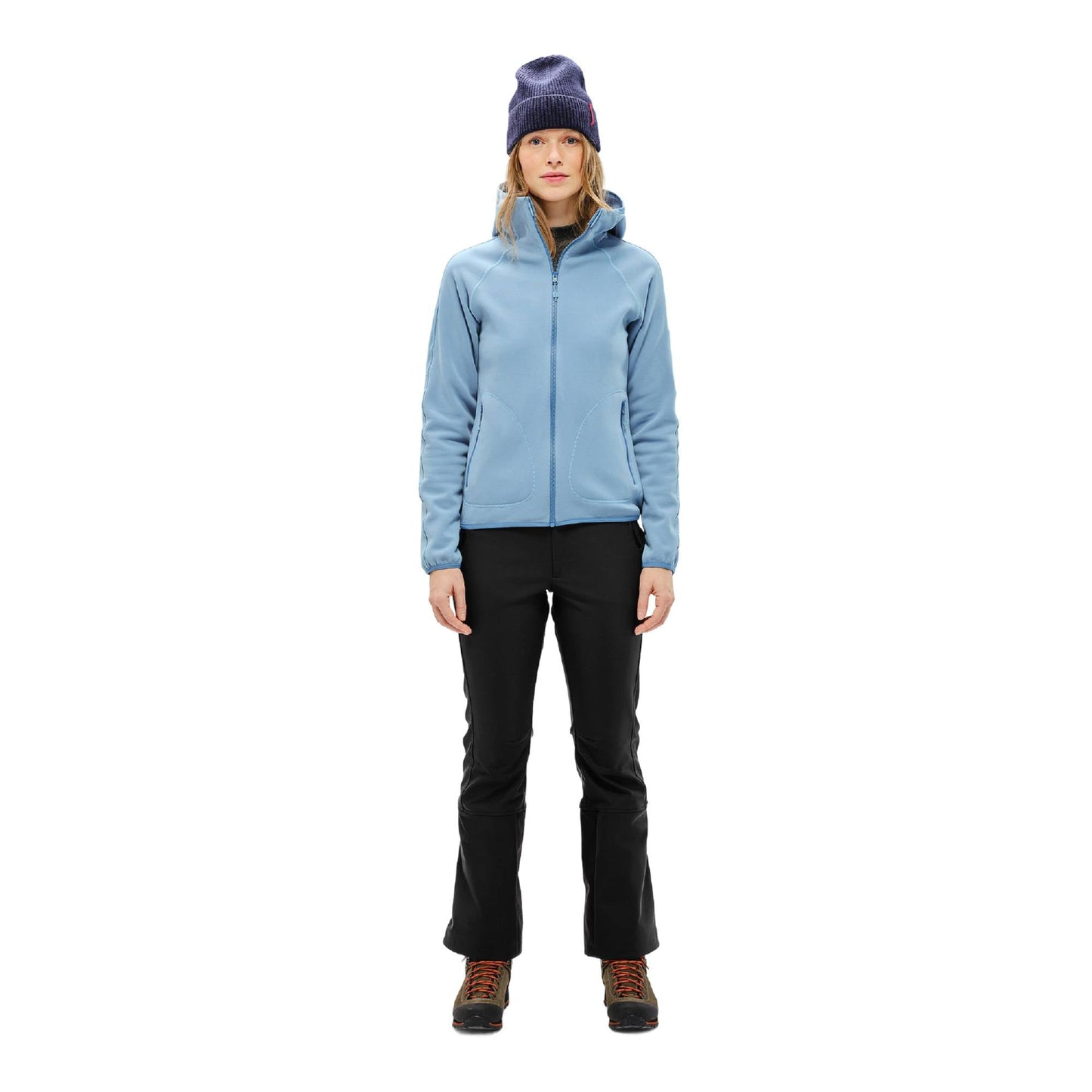 The Mountain Studio Womens Tech Fleece Hood 2025 - Skiis & Biikes