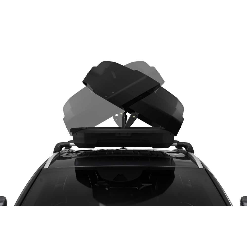Thule Force XT XXL Roof Box Black - Skiis & Biikes