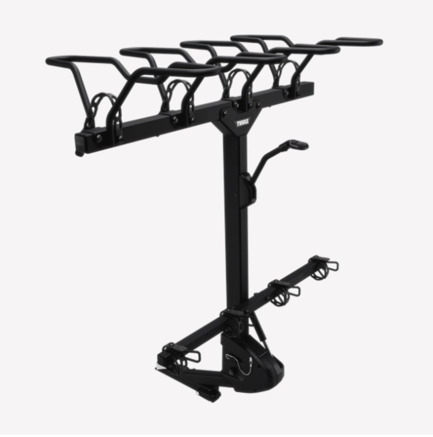 Thule ReVert 4 Bike Vertical Hitch Rack Black - Skiis & Biikes