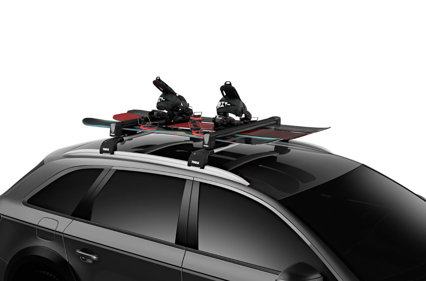 Thule SnowPack 4 - M Carrier Black - Skiis & Biikes