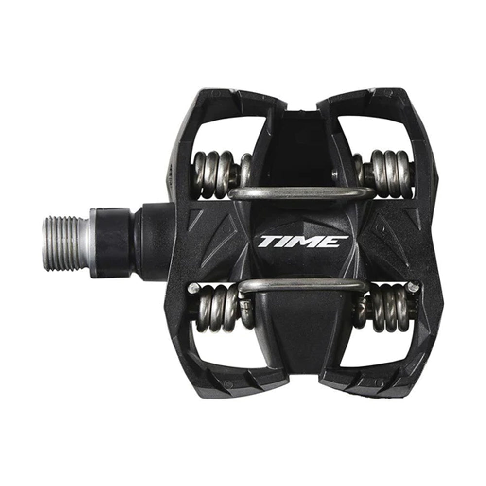 TIME, ATAC MX 4, Pedals, Body: Composite, Spindle: Steel, 9/16'', Black, Pair - Skiis & Biikes