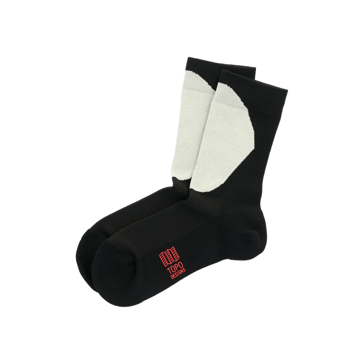 Topo Designs Crew Unisex Sport Socks - Skiis & Biikes