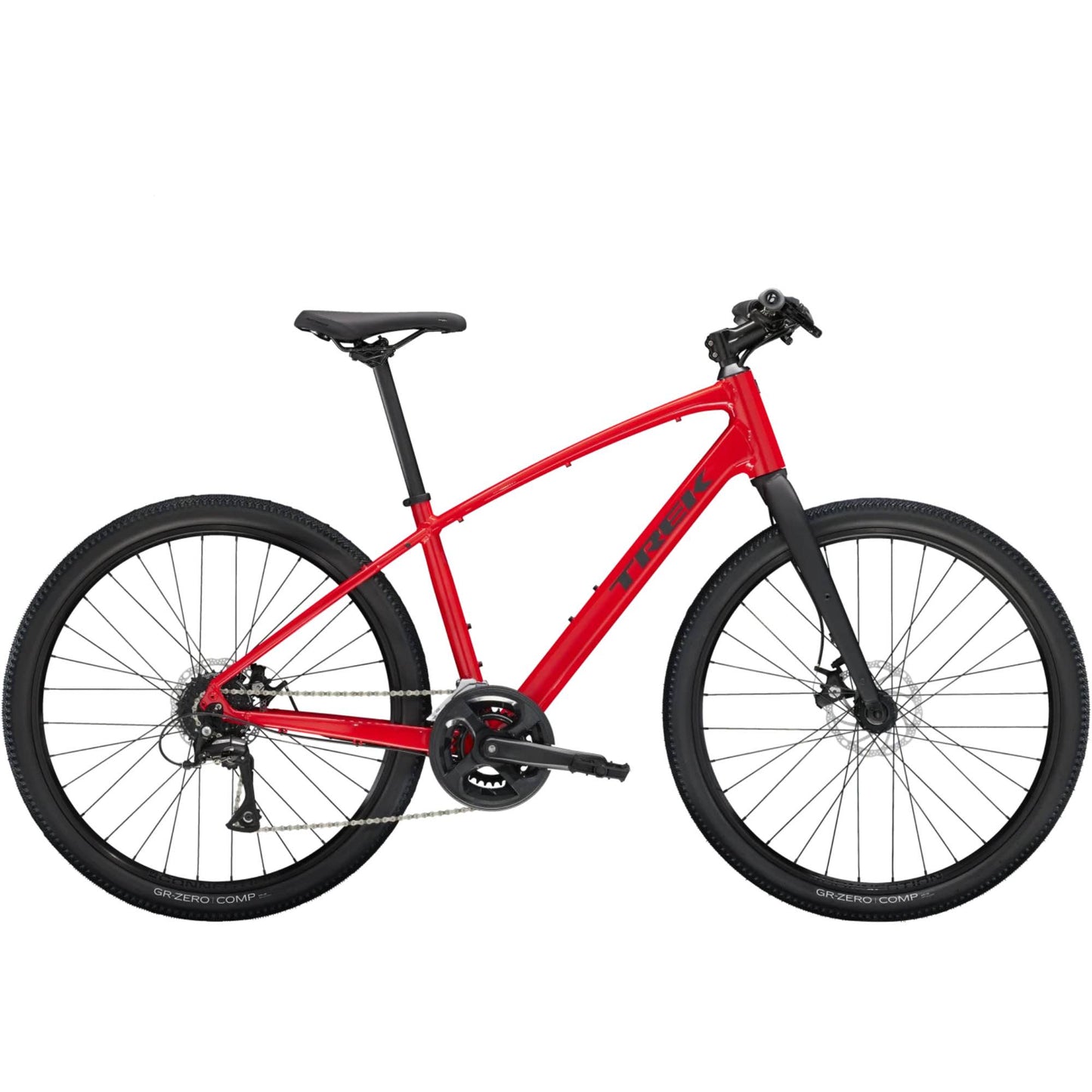 Trek Dual Sport 1 Gen 5 Bike DEMO Viper Red L - Skiis & Biikes
