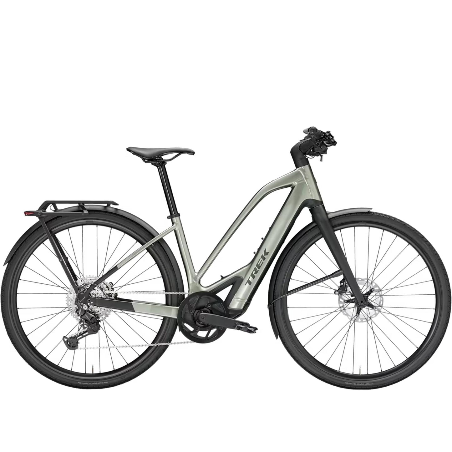 Trek FX + 7 Midstep E Bike - Skiis & Biikes