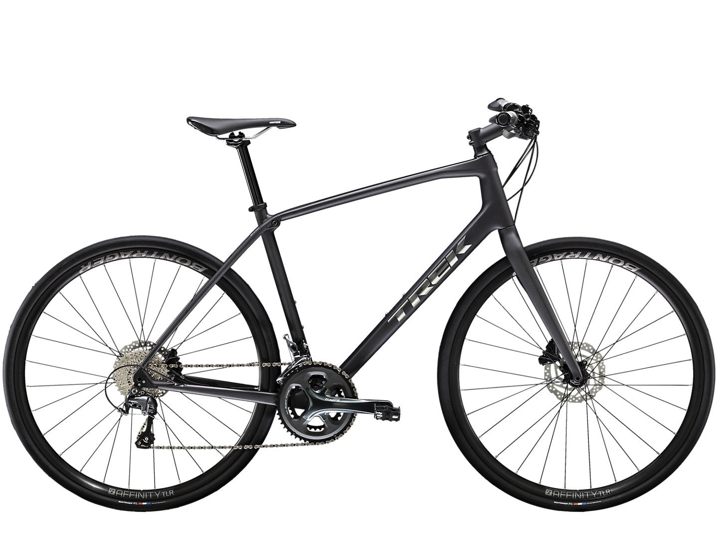 Trek FX Sport 5 Bike Matte Dnister Black L - Skiis & Biikes