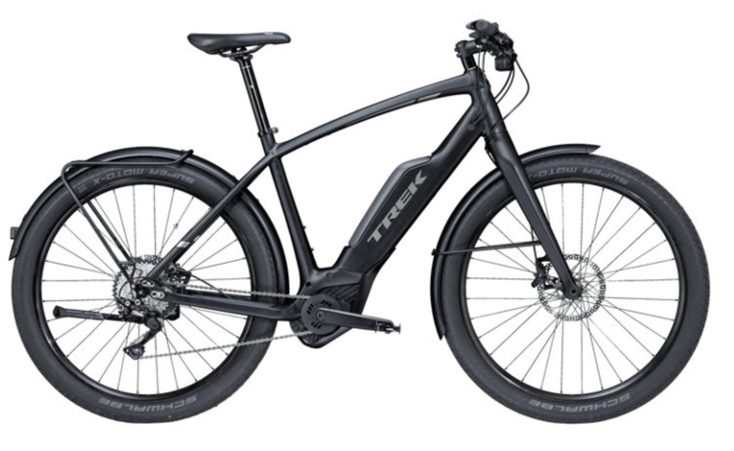 Trek Super Commuter + 7 E - Bike - Skiis & Biikes