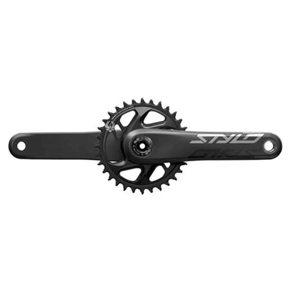 Truvativ Stylo Carbon DUB Crankset Speed: 11/12 Spindle: 28.99mm BCD: Direct Mount 32 DUB 175mm Black Boost - Skiis & Biikes