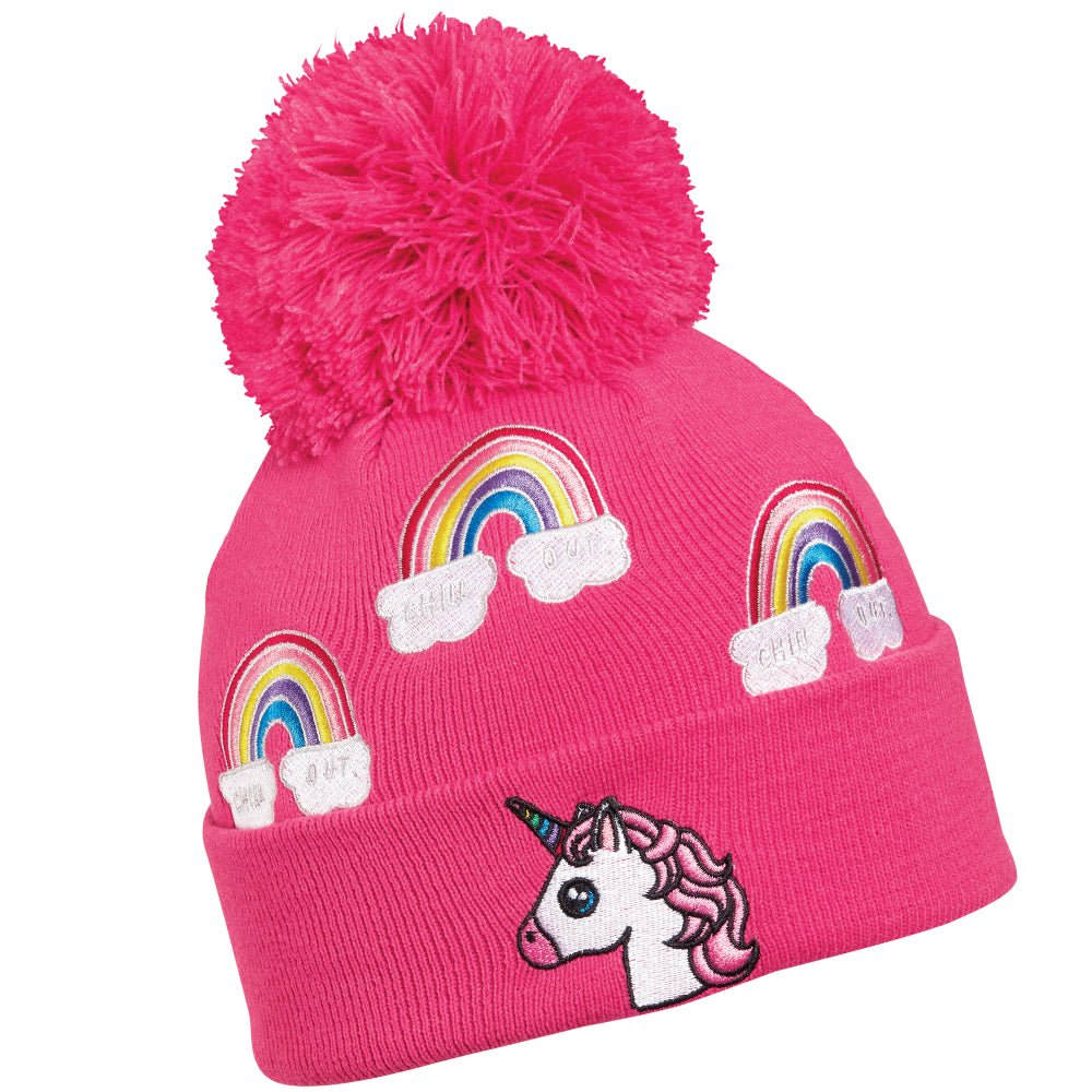 Turtle Fur Unicorn Junior Hat - Skiis & Biikes