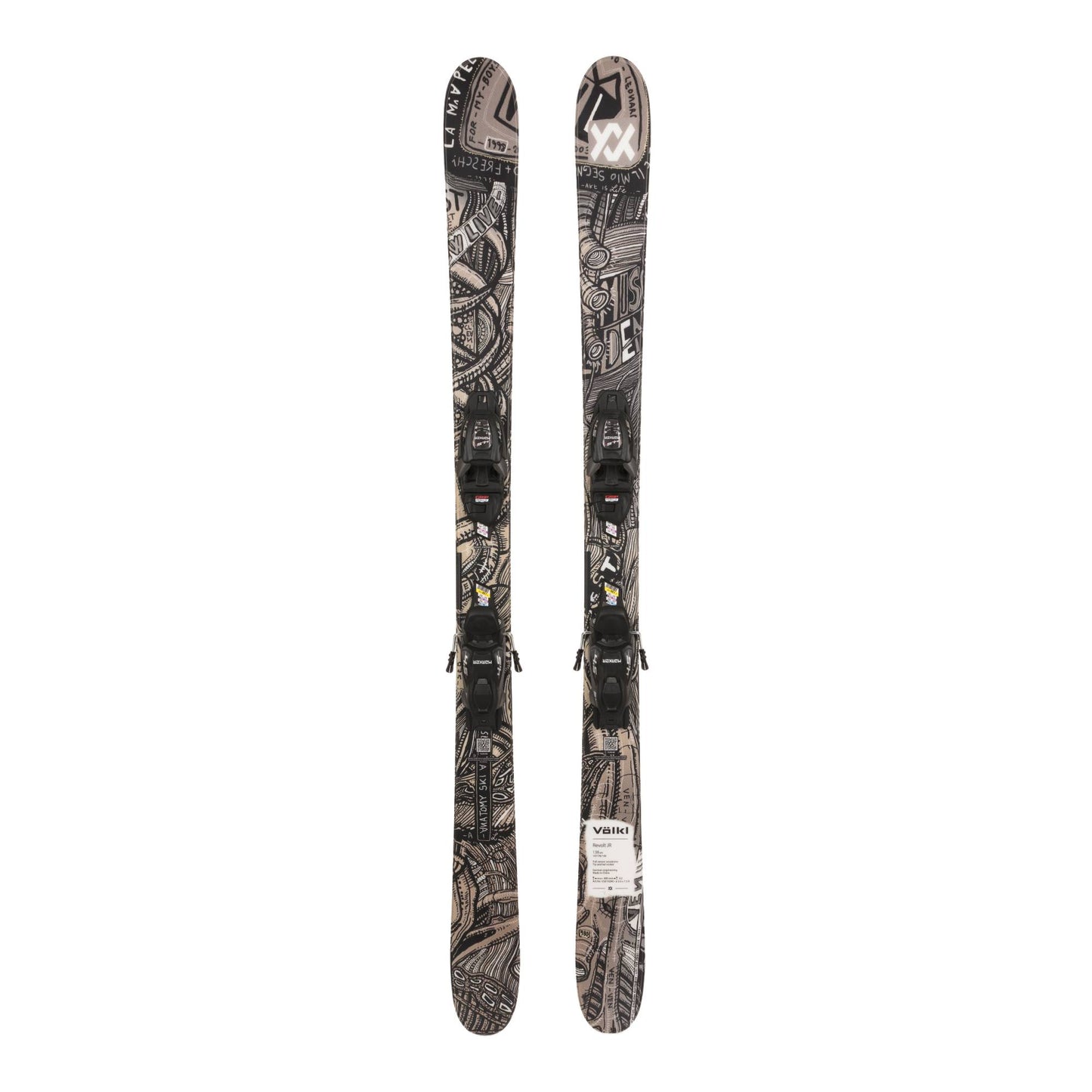 Volkl Revolt Junior Urban 118 - 148 Ski + vMotion 7.0 GW Binding 2027