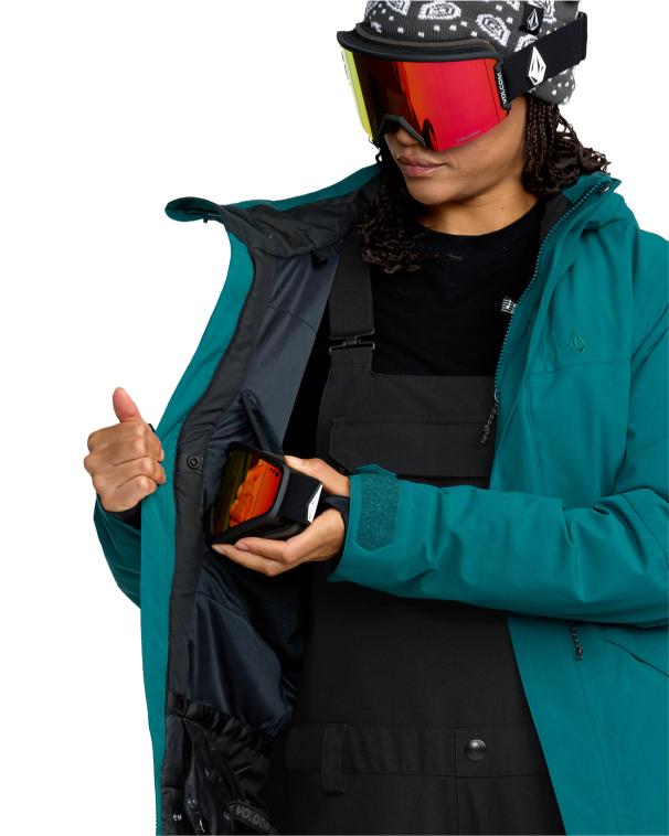Volcom Shelter Womens 20K 3D Stretch Jacket 2026 - Skiis & Biikes