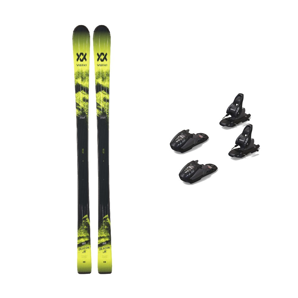 Volkl Deacon Junior Flat Ski + Marker 4.5 GW Binding 2023 - Skiis & Biikes