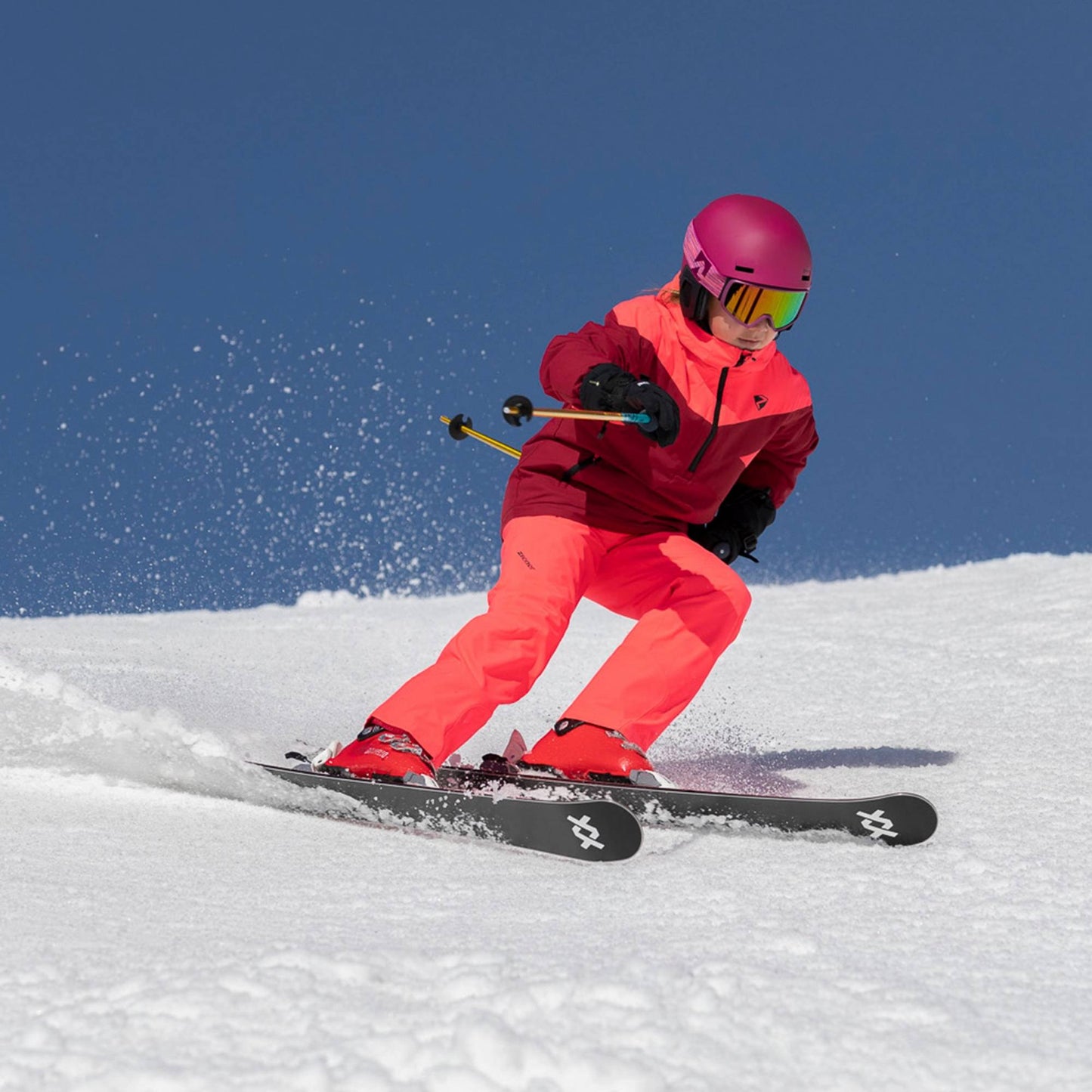 Volkl Peregrine Jr Ski 140 - 160 Ski + vMotion 7.0 Binding 2025 - Skiis & Biikes