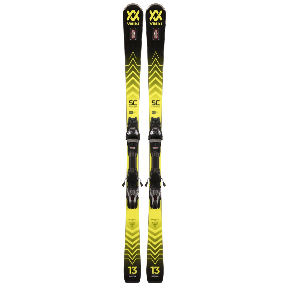 Volkl Racetiger SC Black Ski + VMotion 12 GW Binding 2023 - Skiis & Biikes