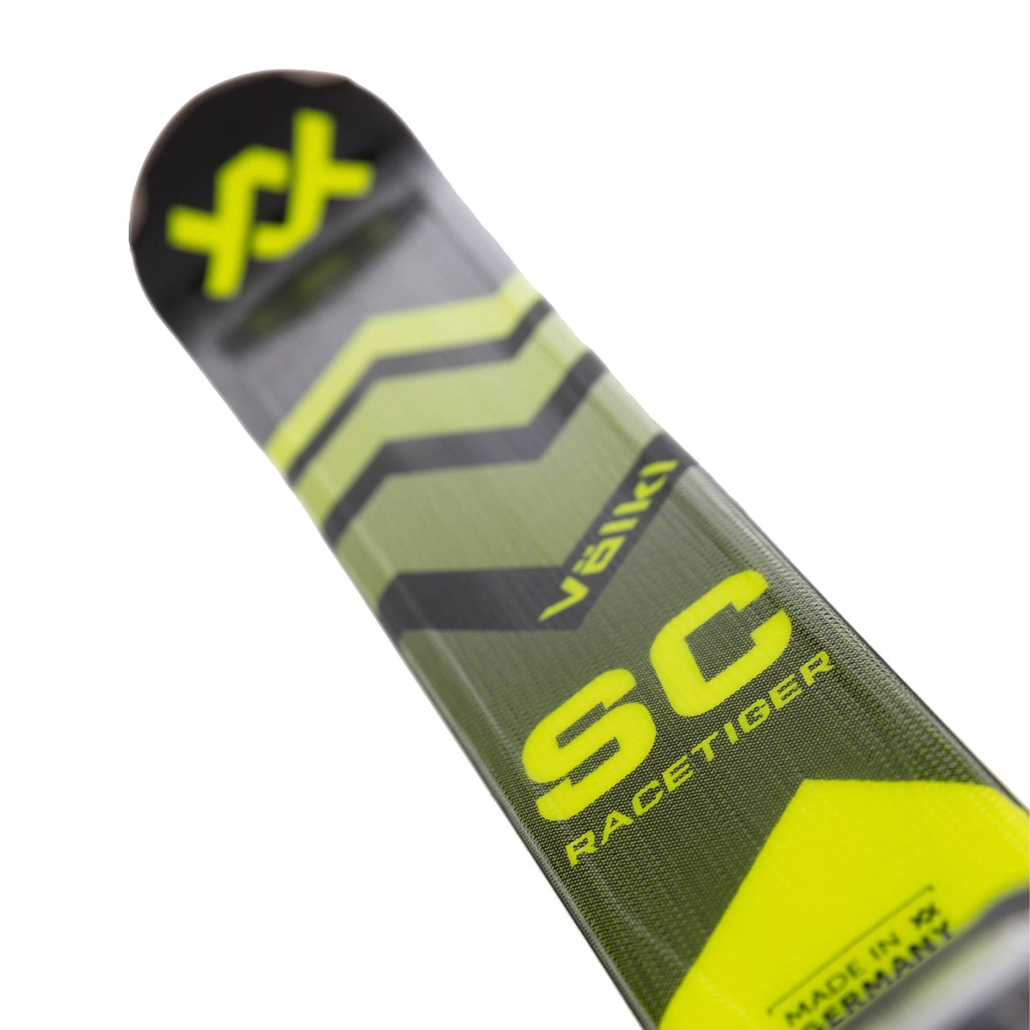 Volkl Racetiger SC Black Ski + VMotion 12 GW Binding 2025 - Skiis & Biikes