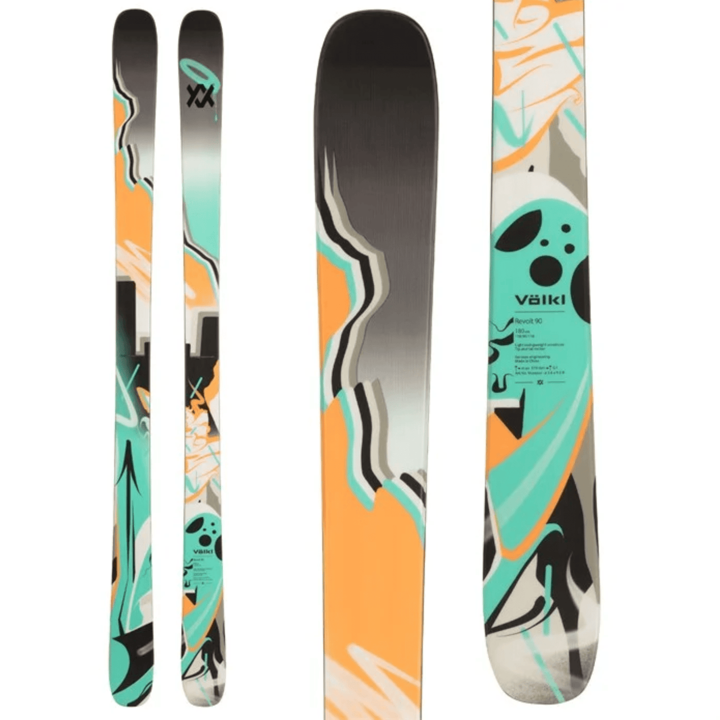 Volkl Revolt 90 Ski 2025 - Skiis & Biikes
