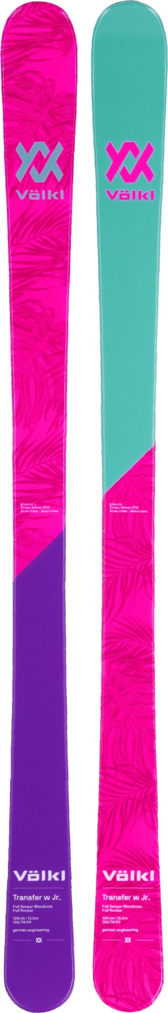 Volkl Transfer Junior Skis 2018 - Skiis & Biikes