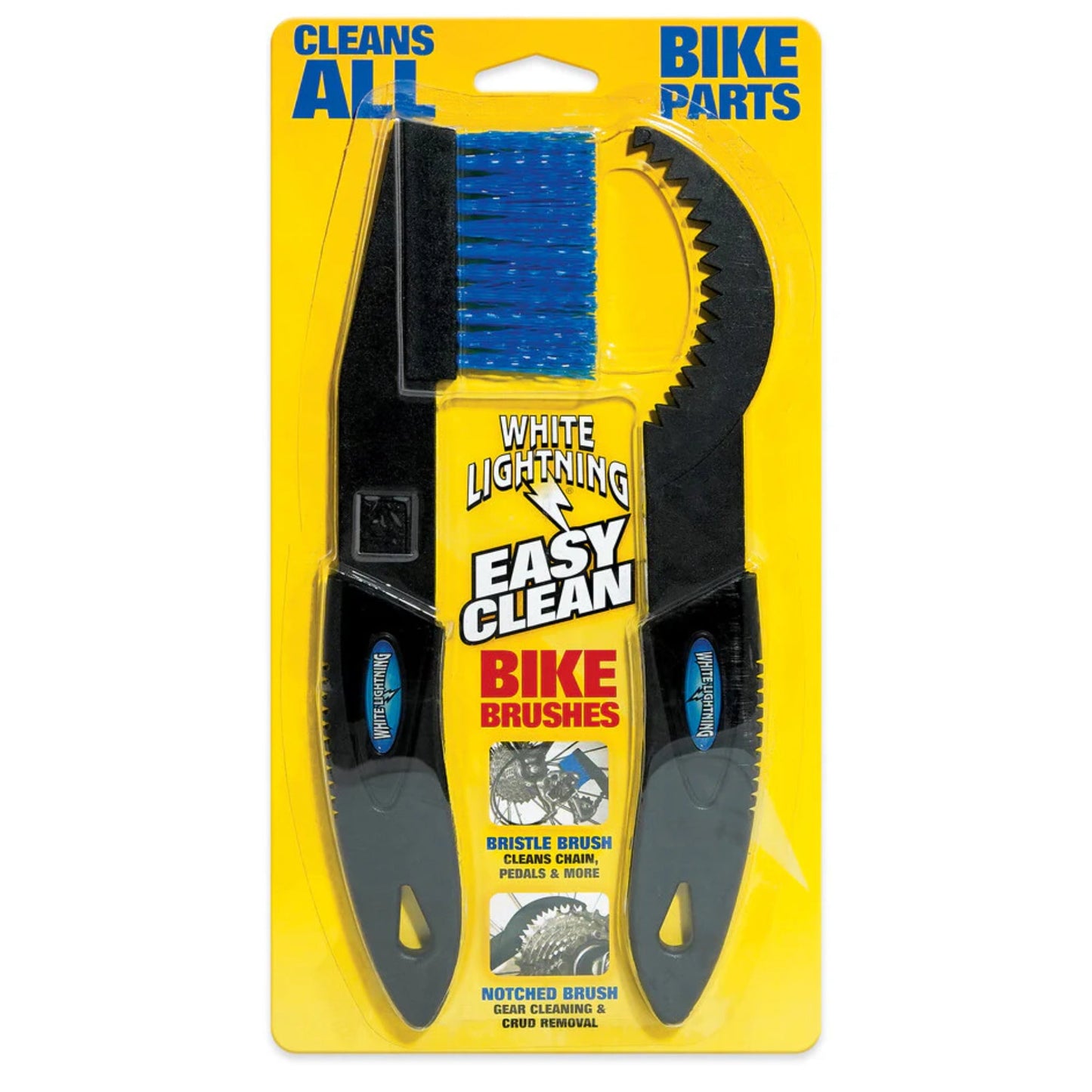 White Lightning Easy Clean Brush Set - Skiis & Biikes