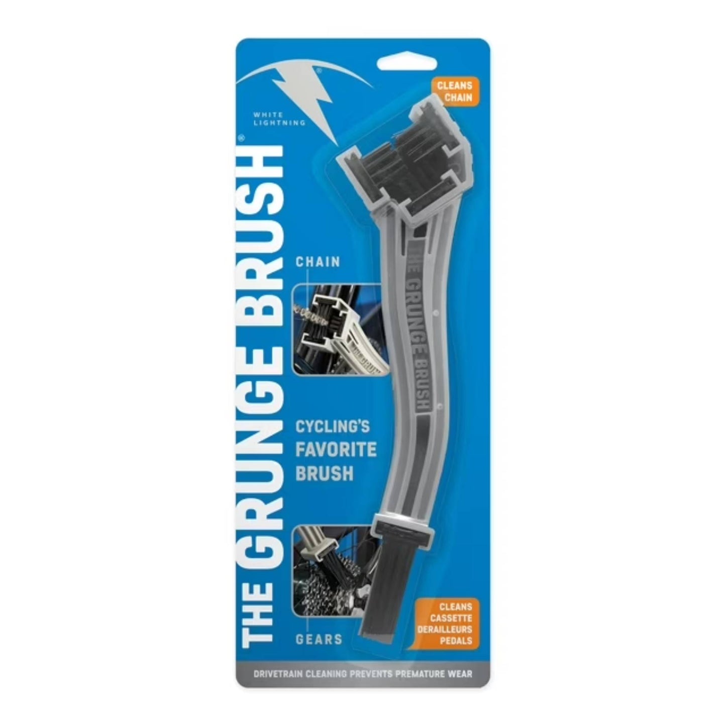 White Lightning Grunge Brush - Skiis & Biikes