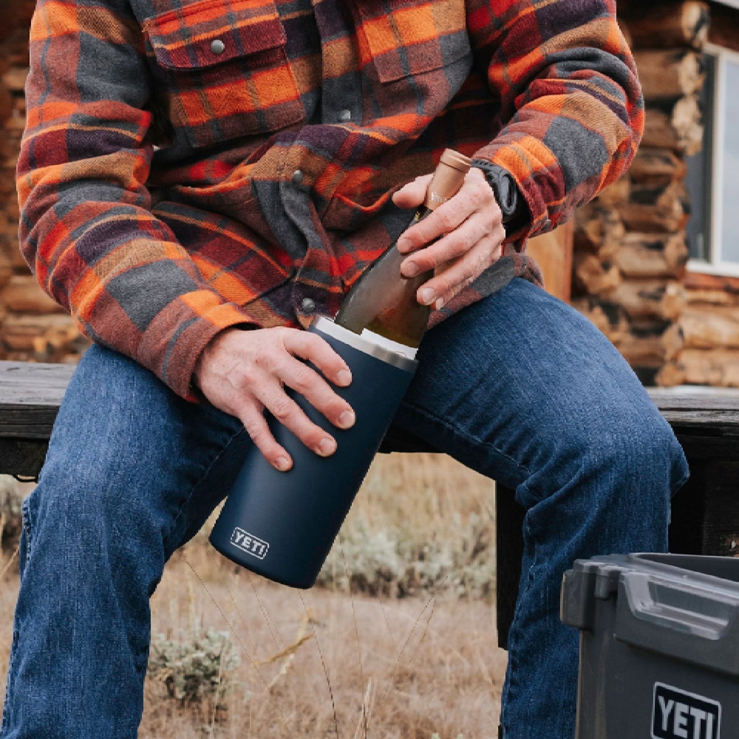 YETI Rambler Wine Chiller - Skiis & Biikes