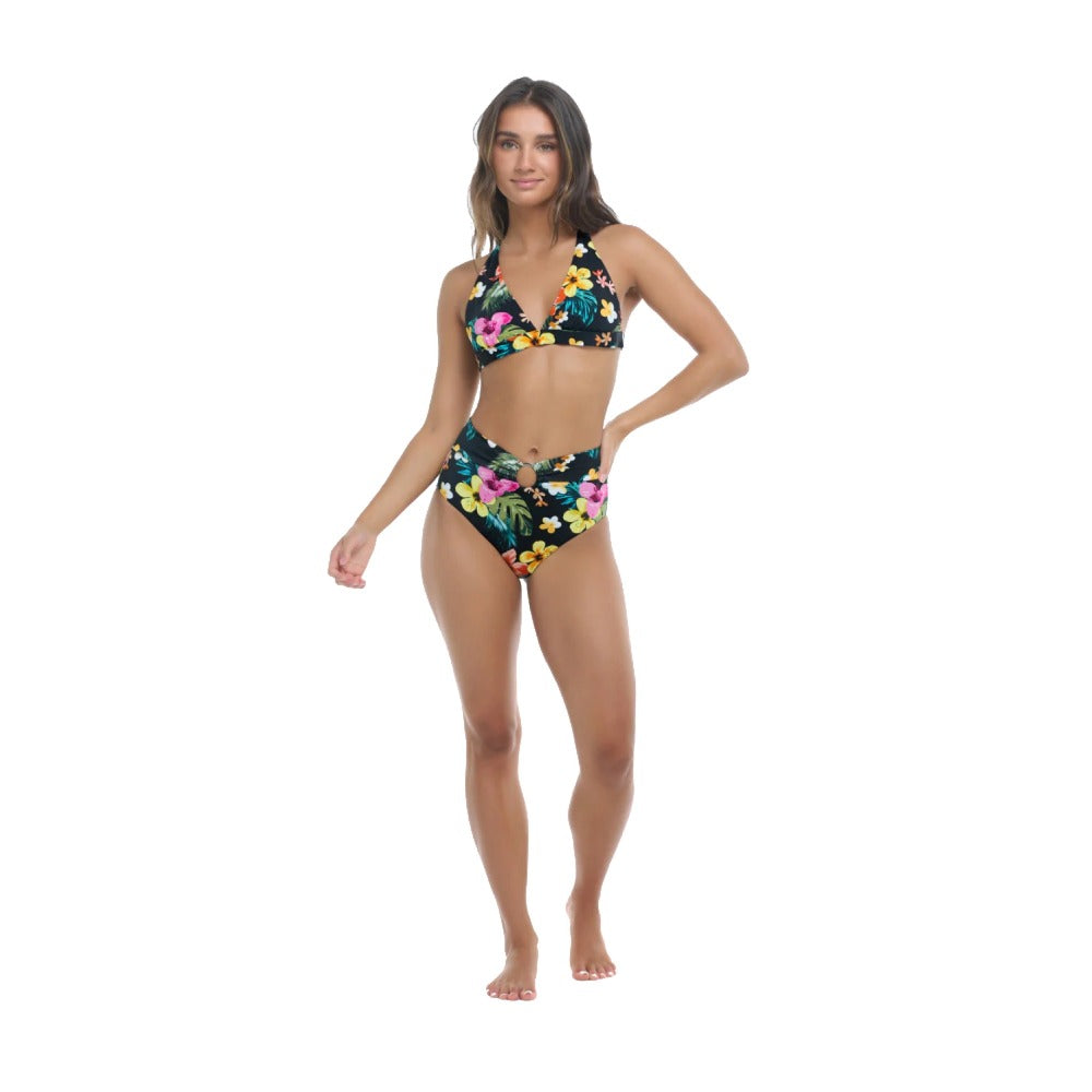 Tropical Island Eli One-Piece Swimsuit - Black - Body Glove