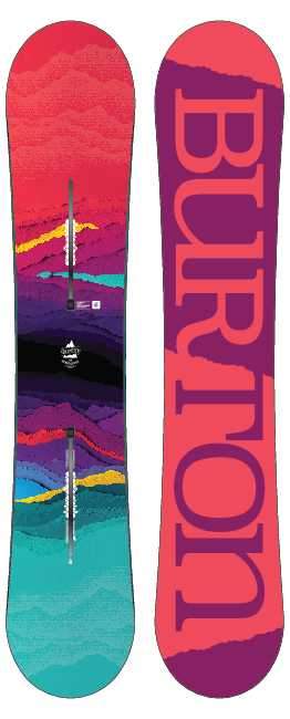 Burton Feelgood Flying V Snowboard 2018 – Skiis & Biikes