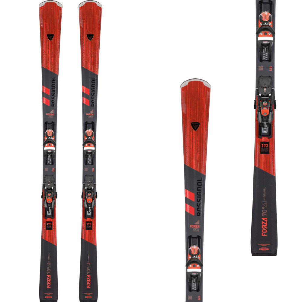 Rossignol Forza 70° V-Ti Ski + SPX 14 K GW Binding 2024 – Skiis & Biikes