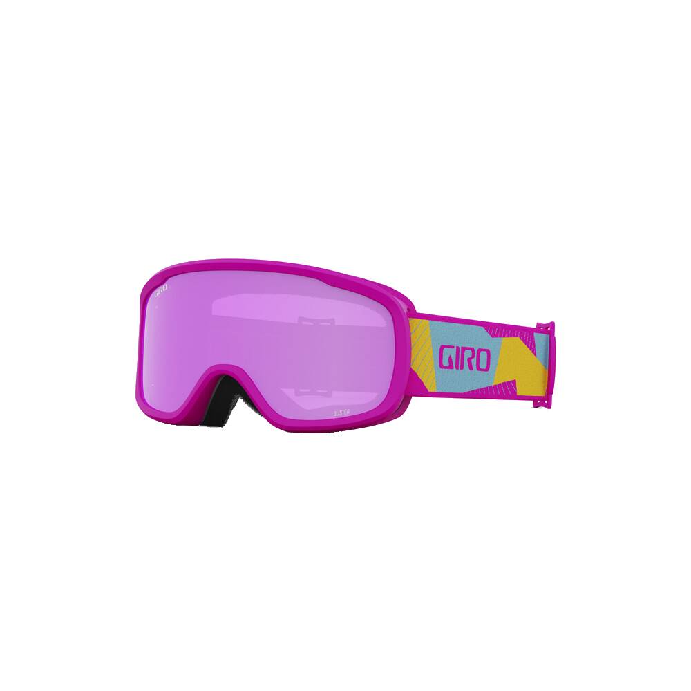 Giro Buster Flash Junior Goggles 2024 Pink Geo Camo | Amber Pink 