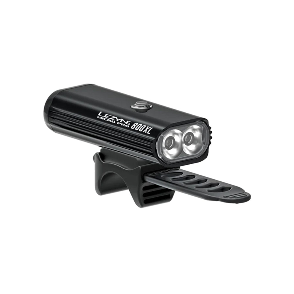 Lezyne, Micro Drive Pro 800XL, Light, Front, Black