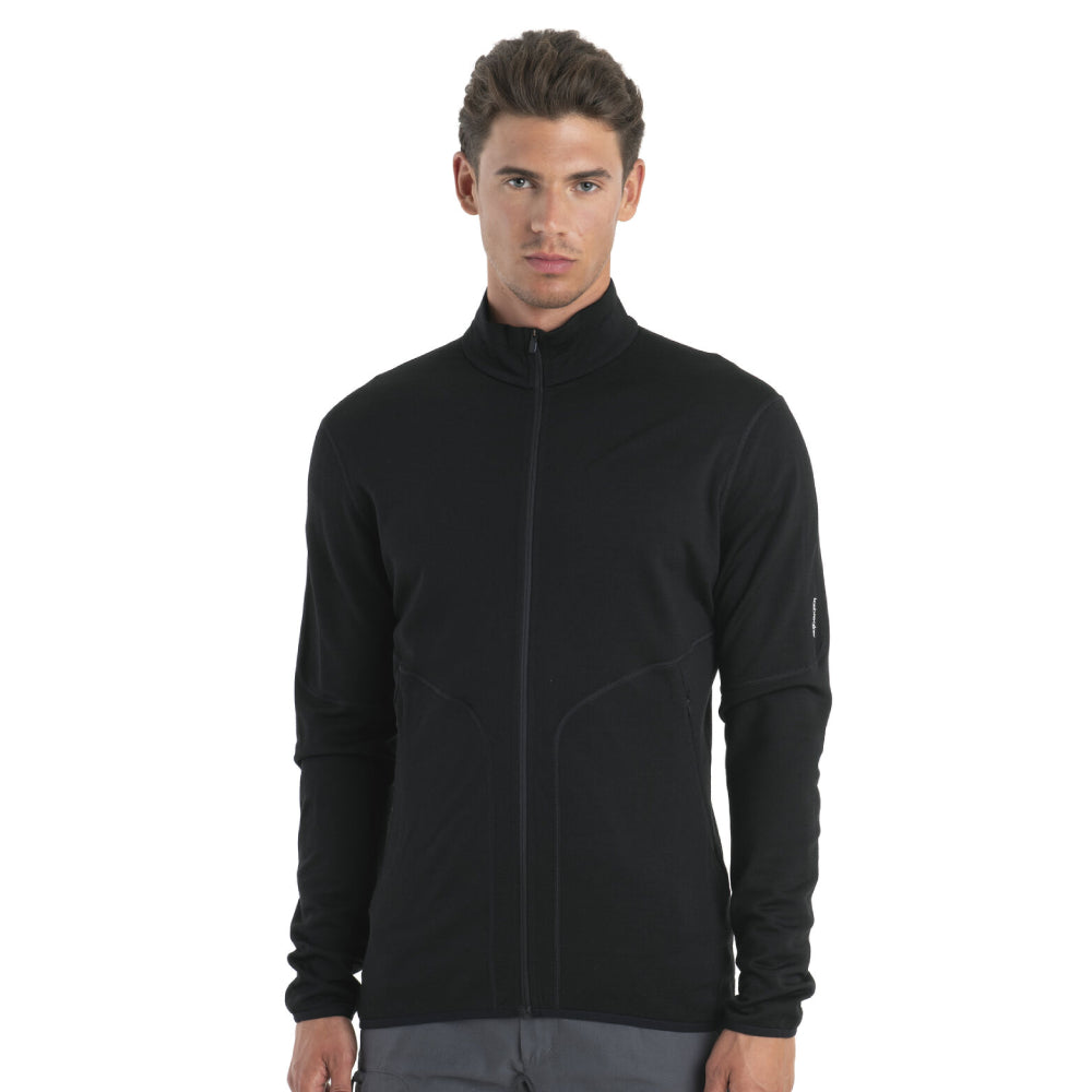 Icebreaker Merino 560 Realfleece Elemental II Mens LS Zip