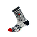 Dale of Norway History Adult Crew Sock Navy White
