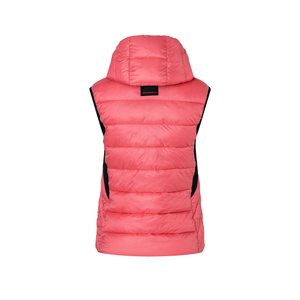 Bogner Karyn Womens Vest 2024 Coral Pink Back Detail