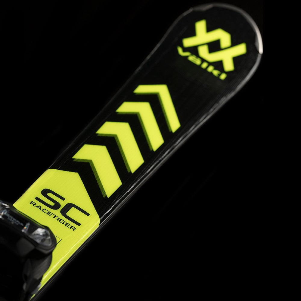 Volkl Racetiger SC Black Ski + VMotion 12 GW Binding 2024