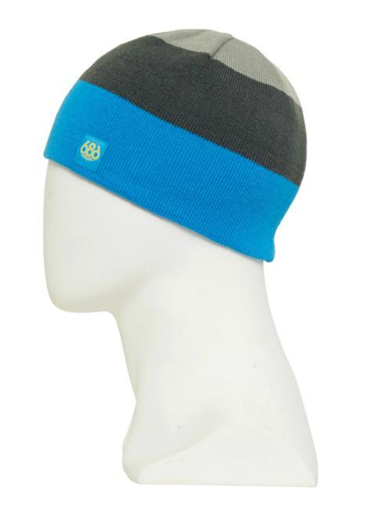 686 Reversible Boys Beanie 2018 - Skiis & Biikes