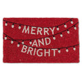 Abbott Merry & Bright Doormat Red