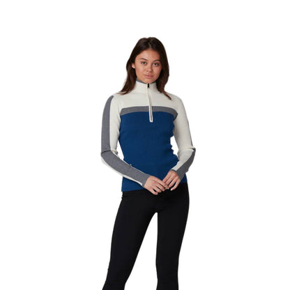 Alp N Rock Ali Womens Half Zip Sweater 2024 Estate Blue