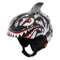 Giro Launch Plus Junior Helmet 2024 Black Gray Tiger Shark