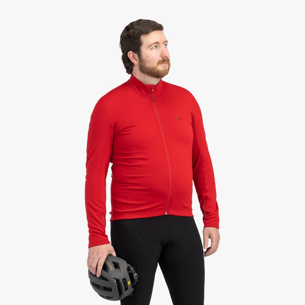 7Mesh Callaghan Mens Long Sleeve Jersey - Skiis & Biikes