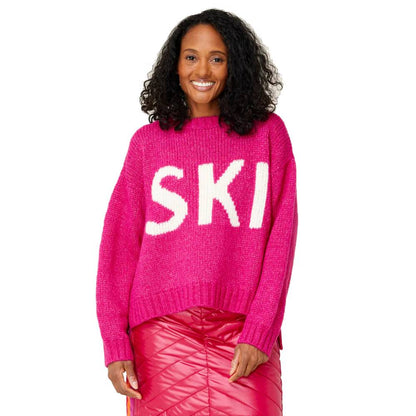 Krimson Klover Ski Womens Pullover Sweater 2024 Jazzy