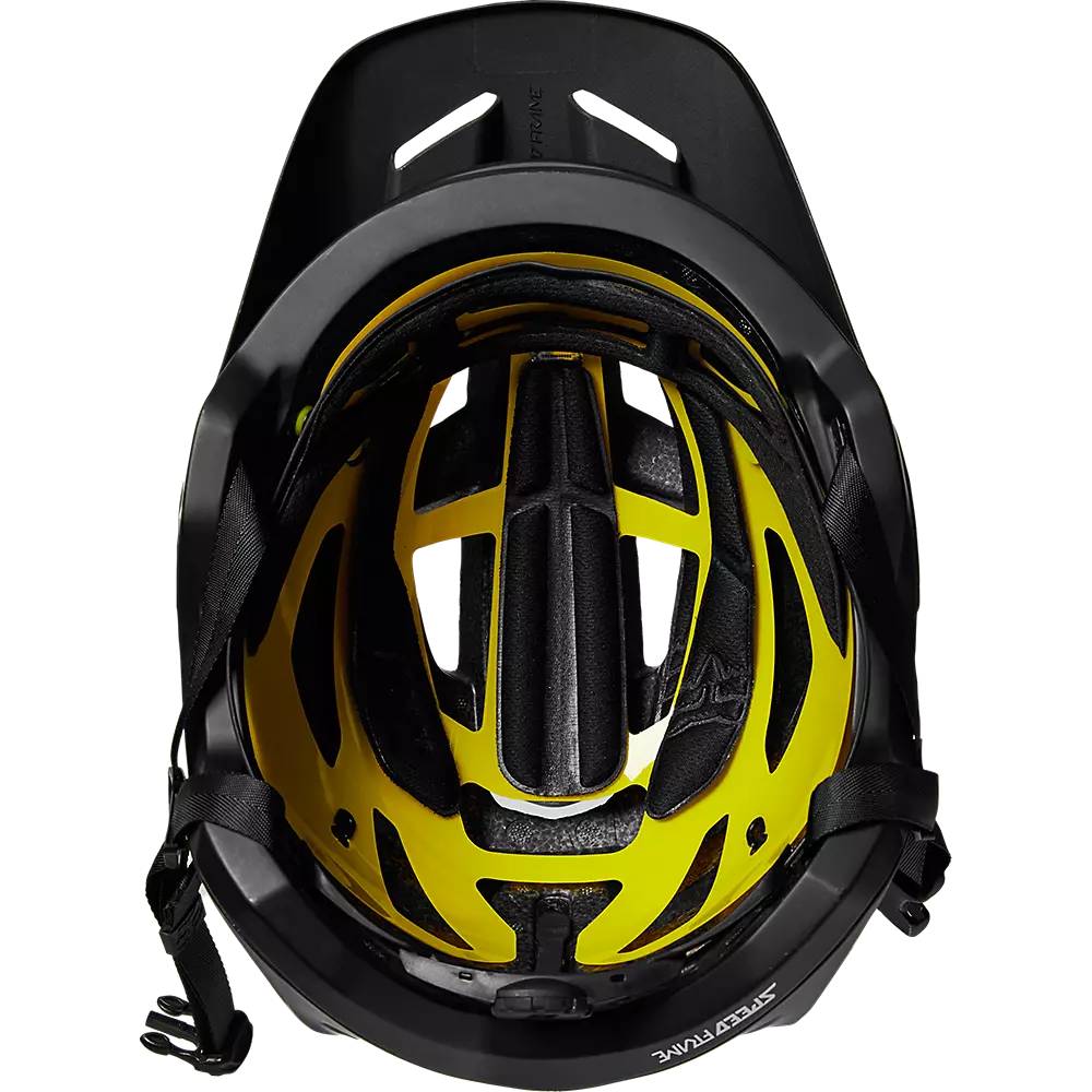 Fox Speedframe MIPS Helmet Black Inside View