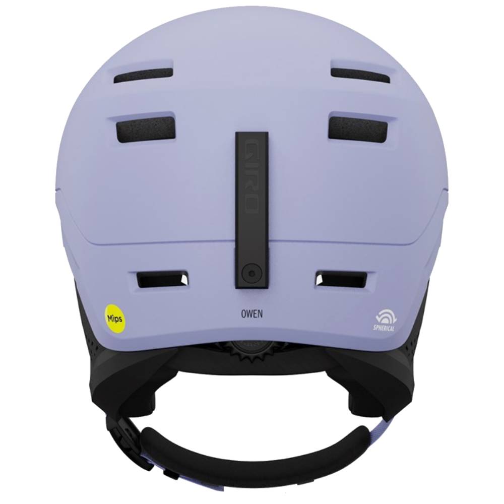 Giro Owen Spherical Womens Helmet 2024 Matte Lilac Back Detail 