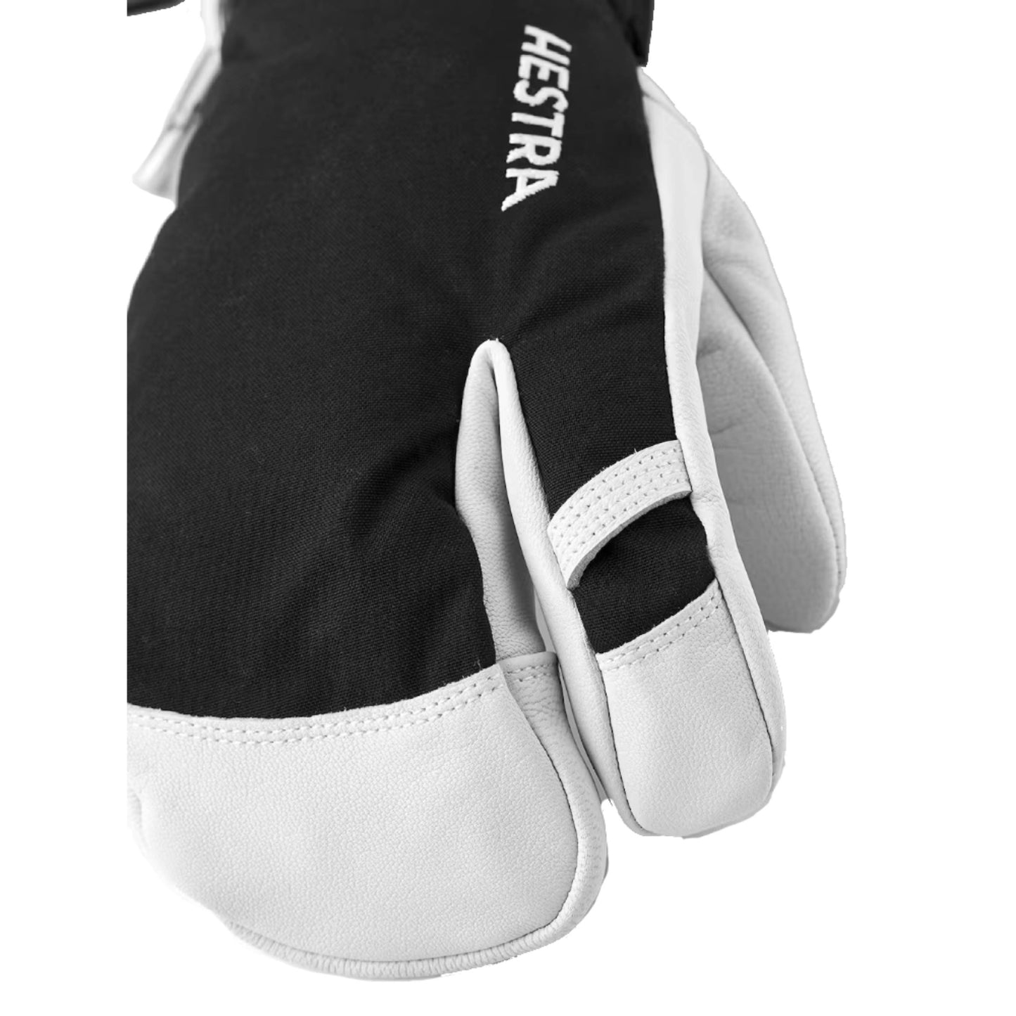 Hestra Army Leather Heli Ski 3-Finger Glove 3 -Finger Detail 