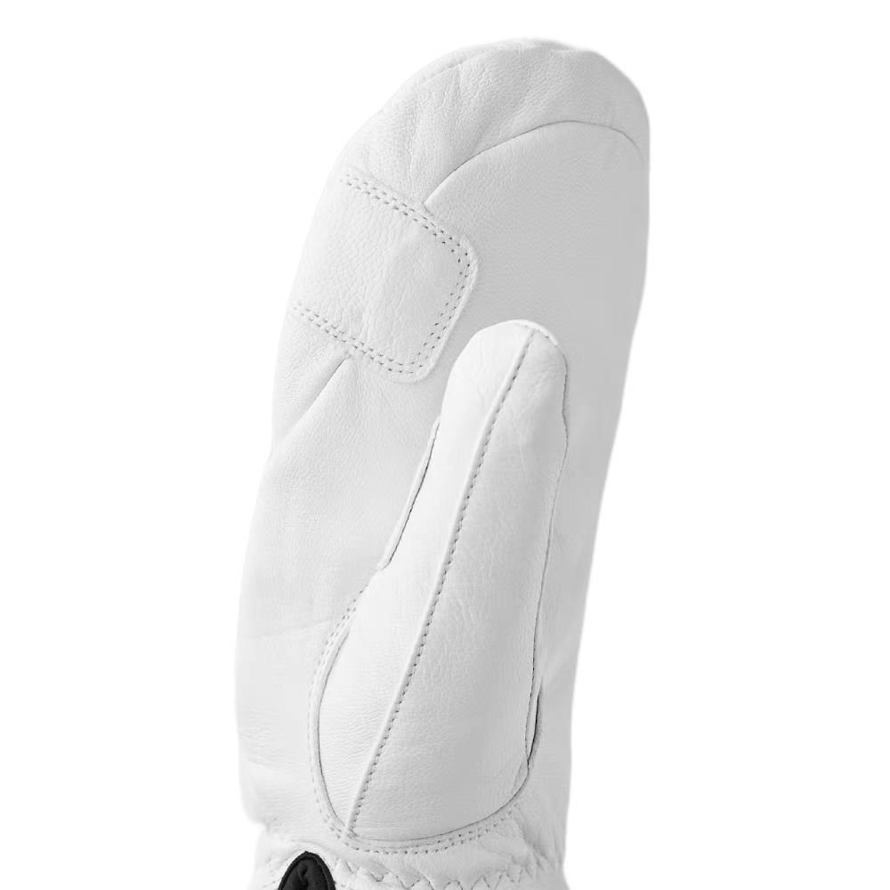 Hestra Leather Fall Line Womens Mitt Palm Detail 