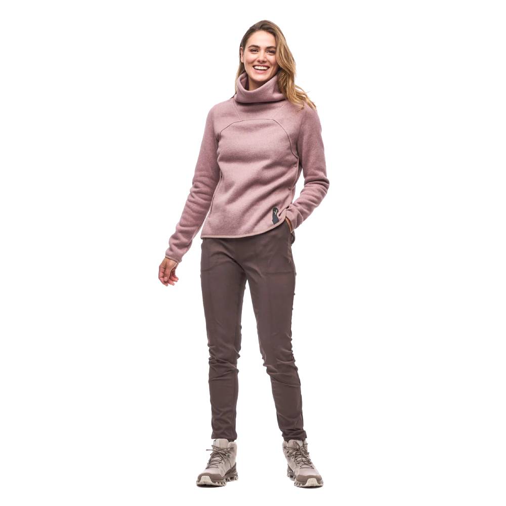 Indyeva Toga Womens Fleece Sweater 2024 Sepia Rose