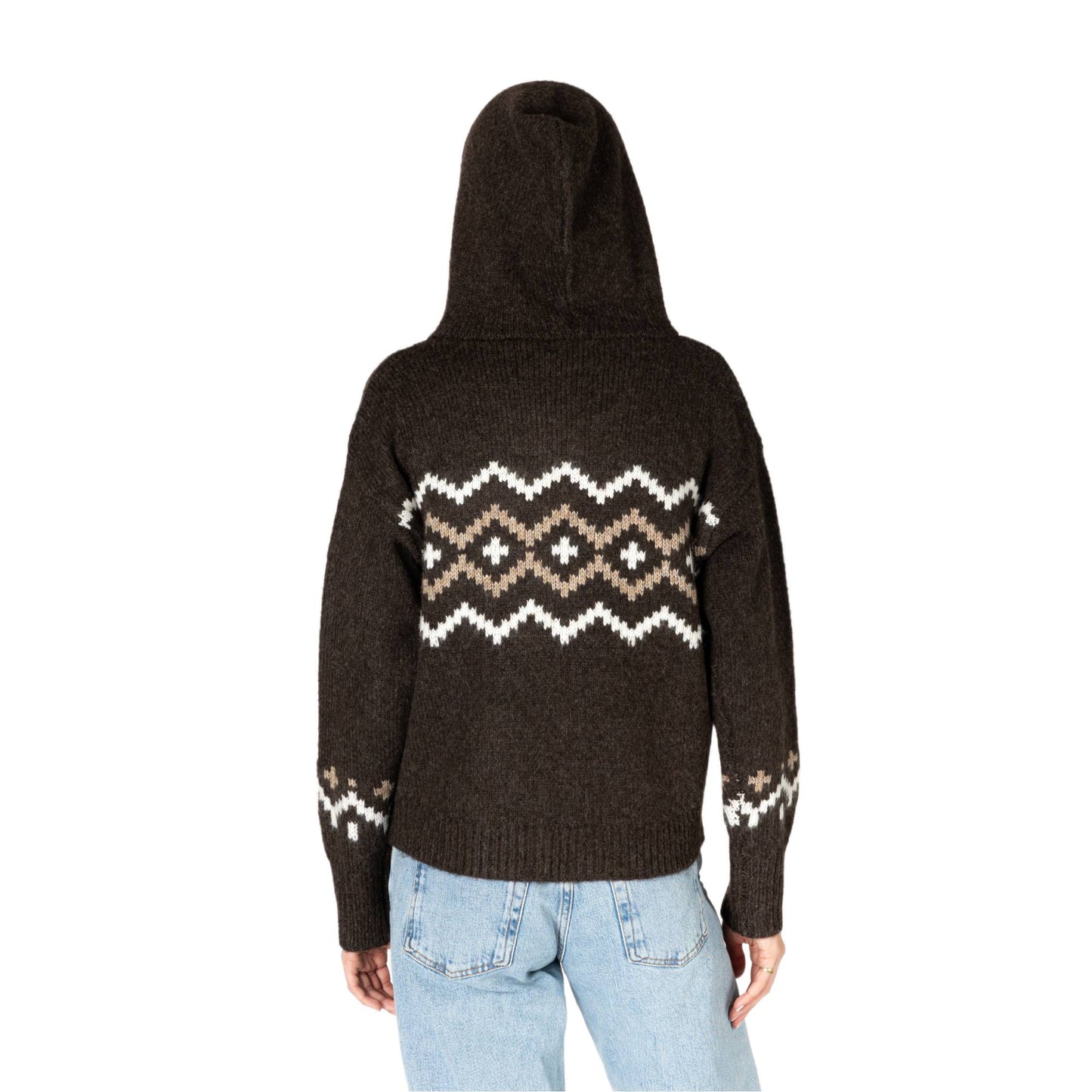 Lyla + Luxe Ranch Womens Fair Isle Zip Hoodie 2027