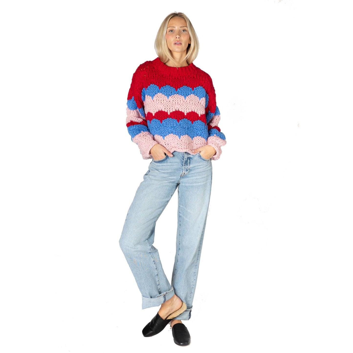 Lyla + Luxe Lynn Womens Sweater 2027