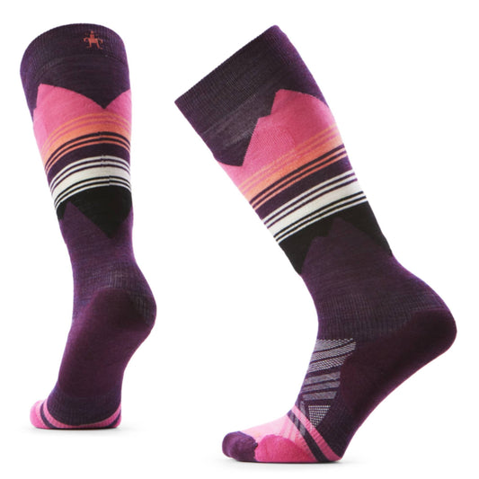 Smartwool Ski Targeted Cushion Womens Pattern OTC Sock