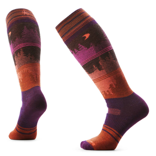 Smartwool Snb Full Cushion Twilight Vista Womens OTC Sock